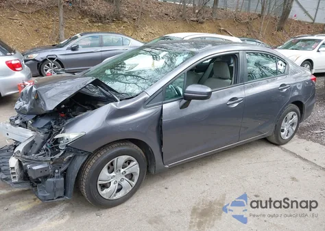 2014 Honda Civic Lx from USA, damaged, VIN 2HGFB2F5XEH514204